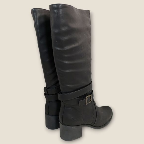 NEW Blowfish Malibu Women's Binda Vegan Leather Boot Black Local Sheriff 8.5M - Picture 6 of 12